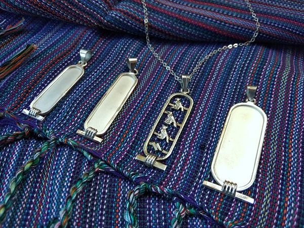 Personalized Egyptian Cartouche Jewelry